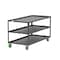 Valley Craft Utility Cart, Steel, 2000 lb Load Capacity, 65 in L, 30 in W F89174GYPY - alternate 3
