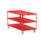 Valley Craft Utility Cart, Steel, 2000 lb Load Capacity, 65 in L, 30 in W F89174RDPY - alternate 1