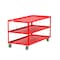 Valley Craft Utility Cart, Steel, 2000 lb Load Capacity, 65 in L, 30 in W F89174RDPY - alternate 4