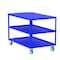 Valley Craft Utility Cart, Steel, 2000 lb Load Capacity, 53 in L, 30 in W F89175BUPY - alternate 1