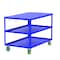 Valley Craft Utility Cart, Steel, 2000 lb Load Capacity, 53 in L, 30 in W F89175BUPY - alternate 4