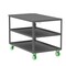 Valley Craft Utility Cart, Steel, 2000 lb Load Capacity, 53 in L, 30 in W F89175GYPY - alternate 1