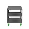 Valley Craft Utility Cart, Steel, 2000 lb Load Capacity, 53 in L, 30 in W F89175GYPY - alternate 4