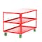 Valley Craft Utility Cart, Steel, 2000 lb Load Capacity, 53 in L, 30 in W F89175RDPY - alternate 3