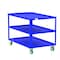 Valley Craft Utility Cart, Steel, 2000 lb Load Capacity, 53 in L, 30 in W F89176BUPY - alternate 1