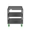 Valley Craft Utility Cart, Steel, 2000 lb Load Capacity, 53 in L, 30 in W F89176GYPY - alternate 3