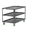 Valley Craft Utility Cart, Steel, 2000 lb Load Capacity, 53 in L, 30 in W F89176GYPY - alternate 2