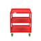 Valley Craft Utility Cart, Steel, 2000 lb Load Capacity, 53 in L, 30 in W F89176RDPY - alternate 2
