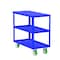 Valley Craft Utility Cart, Steel, 2000 lb Load Capacity, 41 in L, 18 in W F89177BUPY - alternate 1
