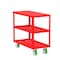 Valley Craft Utility Cart, Steel, 2000 lb Load Capacity, 41 in L, 18 in W F89177RDPY - alternate 1