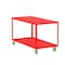 Valley Craft Gauge Utility Cart, 2 Shelf, Flat Top F89179RDPY - alternate 1