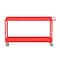 Valley Craft Utility Cart, Steel, 2000 lb Load Capacity, 65 in L, 30 in W F89180RDPY - alternate 4