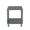 Valley Craft Utility Cart, Steel, 2000 lb Load Capacity, 53 in L, 30 in W F89181GYPY - alternate 2
