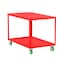 Valley Craft Utility Cart, Steel, 2000 lb Load Capacity, 53 in L, 30 in W F89181RDPY - alternate 1