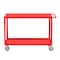 Valley Craft Utility Cart, Steel, 2000 lb Load Capacity, 53 in L, 30 in W F89181RDPY - alternate 3