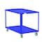 Valley Craft Utility Cart, Steel, 2000 lb Load Capacity, 53 in L, 30 in W F89182BUPY - alternate 1