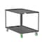 Valley Craft Utility Cart, Steel, 2000 lb Load Capacity, 53 in L, 30 in W F89182GYPY - alternate 1