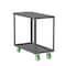 Valley Craft Utility Cart, Steel, 2000 lb Load Capacity, 41 in L, 18 in W F89183GYPY - alternate 1