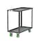 Valley Craft Utility Cart, Steel, 2000 lb Load Capacity, 41 in L, 18 in W F89184GYPY - alternate 3