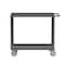 Valley Craft Utility Cart, Steel, 2000 lb Load Capacity, 41 in L, 18 in W F89184GYPY - alternate 4