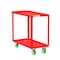 Valley Craft Utility Cart, Steel, 2000 lb Load Capacity, 41 in L, 18 in W F89184RDPY - alternate 1