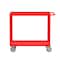 Valley Craft Utility Cart, Steel, 2000 lb Load Capacity, 41 in L, 18 in W F89184RDPY - alternate 2