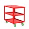 Valley Craft Flush-Top Utility Car, Three Shelf, 24x36 F89220RDPY - alternate 1