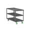 Valley Craft Utility Cart, Three Shelf, 24x48", Gray F89221GYPY - alternate 1