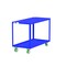 Valley Craft Utility Cart, Two Shelf, 24x48", Flush-Top F89223BUPY - alternate 3