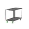 Valley Craft Utility Cart, Two Shelf, 24x48", Flush-Top F89223GYPY - alternate 6
