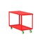 Valley Craft Utility Cart, Two Shelf, 24x48", Flush-Top F89223RDPY - alternate 1