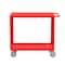 Valley Craft Flush-Top Utility Cart, Two Shelf, 24x36 F89224RDPY - alternate 5