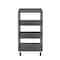Valley Craft Utility Cart, Steel, 3600 lb Load Capacity, 53 in L, 30 in W F89229GYPH - alternate 2