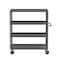 Valley Craft Utility Cart, Steel, 3600 lb Load Capacity, 53 in L, 30 in W F89229GYPH - alternate 4
