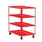 Valley Craft Utility Cart, Steel, 3600 lb Load Capacity, 53 in L, 30 in W F89229RDPH - alternate 1