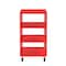 Valley Craft Utility Cart, Steel, 3600 lb Load Capacity, 53 in L, 30 in W F89229RDPH - alternate 4
