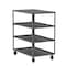 Valley Craft Utility Cart, Steel, 3600 lb Load Capacity, 53 in L, 30 in W F89246GYPH - alternate 1