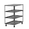 Valley Craft Utility Cart, Steel, 3600 lb Load Capacity, 53 in L, 30 in W F89246GYPH - alternate 2