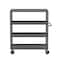 Valley Craft Utility Cart, Steel, 3600 lb Load Capacity, 53 in L, 30 in W F89246GYPH - alternate 4
