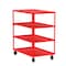 Valley Craft Utility Cart, Steel, 3600 lb Load Capacity, 53 in L, 30 in W F89246RDPH - alternate 1