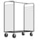 Valley Craft Cage Cart, 57"Wx30"D, 2-Sided High Profil F89254VCGY - alternate 1