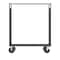 Valley Craft Cage Cart, 57"Wx30"D, 2-Sided High Profil F89254VCGY - alternate 2