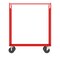 Valley Craft Cage Cart, 57"Wx30"D, 2-Sided High Profil F89254VCRD - alternate 6