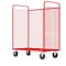 Valley Craft Cage Cart, 57"Wx30"D, 3-Sided High Profil F89256VCRD - alternate 6