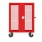 Valley Craft Security Cart, 48X30", Red F89483VCRD - alternate 2