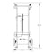 Valley Craft Powered Hand Truck, 800 lb, w/Solid Rubber F89503C - alternate 10