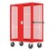Valley Craft Security Cart, 48X24", Red F89557VCRD - alternate 6