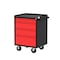 Valley Craft Garage Mobile Cabinet, 4 Drawer, Black/Red, 24 in W F89606RB - alternate 3