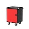 Valley Craft Garage Mobile Cabinet, Black/Red, 24 in W F89611RB - alternate 2