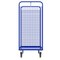 Valley Craft Cage Cart, 57"Wx30"D, w/Wood Shelf, 2-Sid F89729VCBL - alternate 2